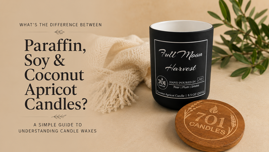 What’s the Difference Between Paraffin, Soy, and Coconut Apricot Candles?